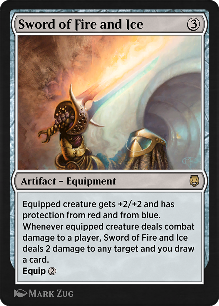 Sword of Fire and Ice (HA7-020) - Historic Anthology 7 - Premium MTG Single from Wizards of the Coast - Just $0! Shop now at Game Crave Tournament Store