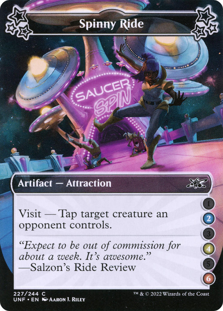 Spinny Ride (UNF-227B) - Unfinity - Premium MTG Single from Wizards of the Coast - Just $0.08! Shop now at Game Crave Tournament Store