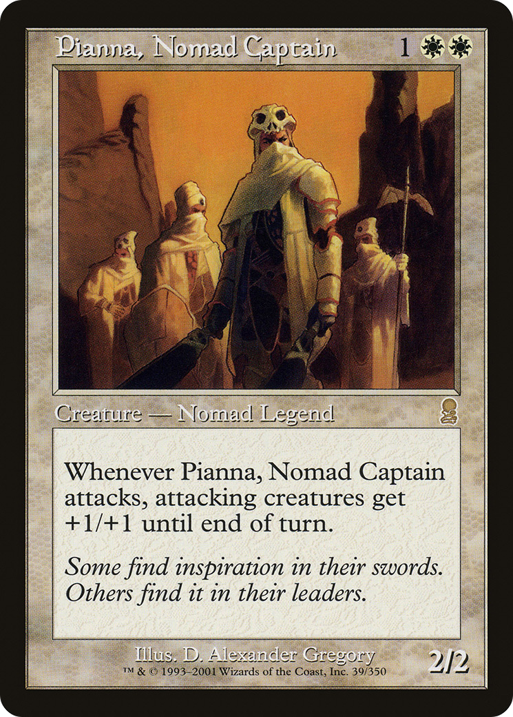Pianna, Nomad Captain (ODY-039) - Odyssey Foil - Premium MTG Single from Wizards of the Coast - Just $2.52! Shop now at Game Crave Tournament Store