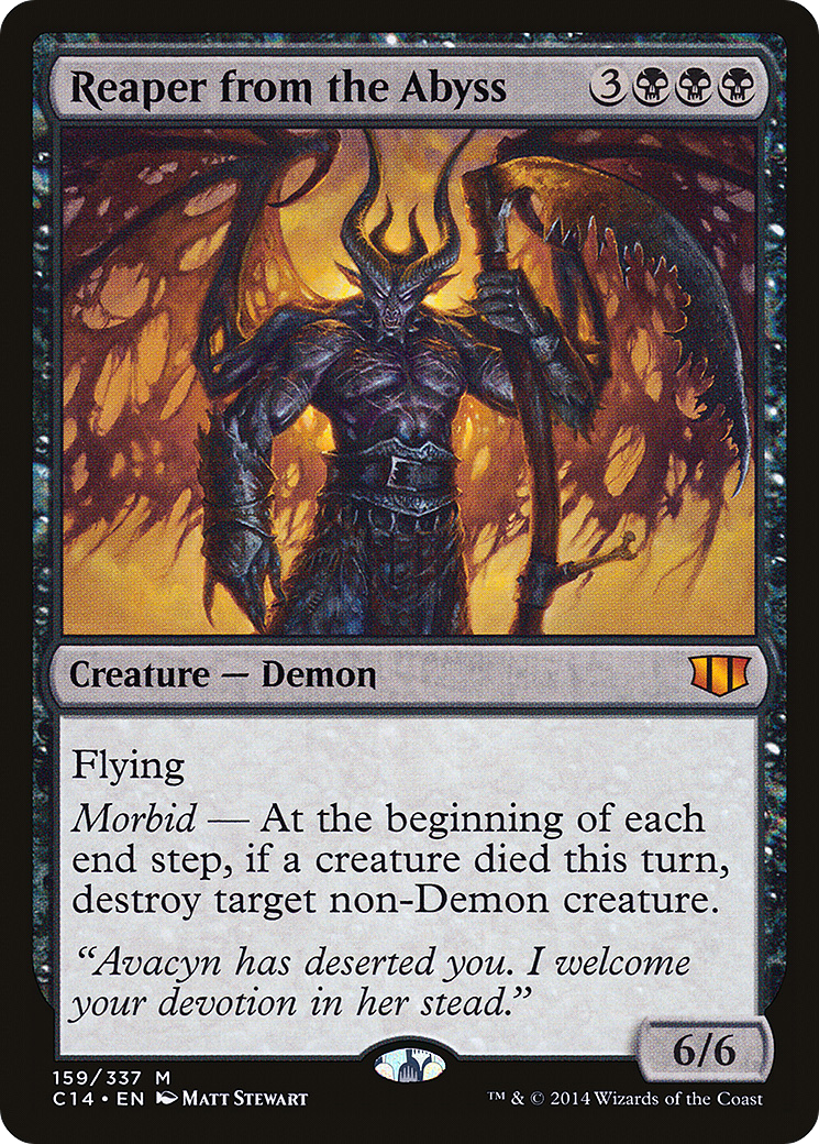 Reaper from the Abyss (C14-159) - Commander 2014 - Premium MTG Single from Wizards of the Coast - Just $0.34! Shop now at Game Crave Tournament Store