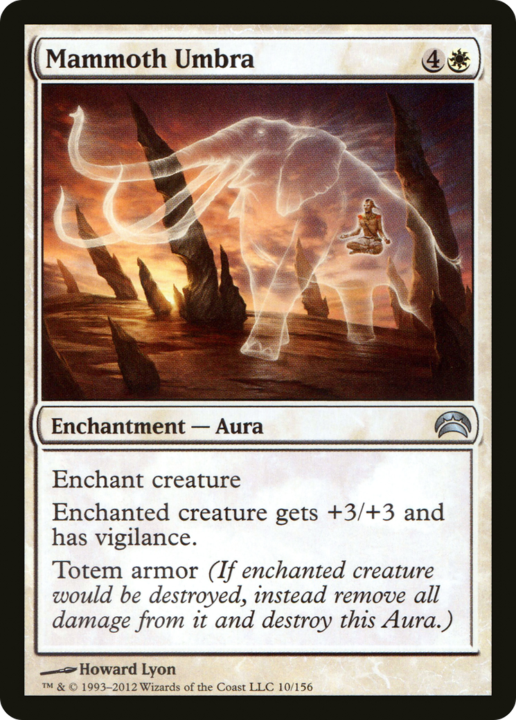 Mammoth Umbra (PC2-010) - Planechase 2012 - Premium MTG Single from Wizards of the Coast - Just $0.08! Shop now at Game Crave Tournament Store