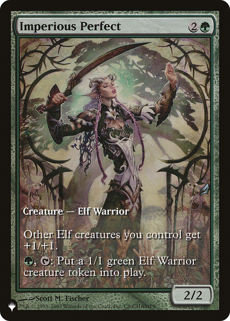 Imperious Perfect (PLIST-177) - The List - Premium MTG Single from Wizards of the Coast - Just $0.83! Shop now at Game Crave Tournament Store