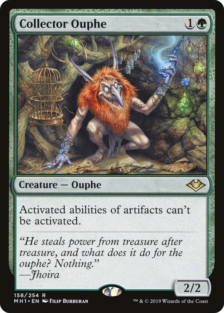 Collector Ouphe (MH1-158) - Modern Horizons - Premium MTG Single from Wizards of the Coast - Just $0.86! Shop now at Game Crave Tournament Store