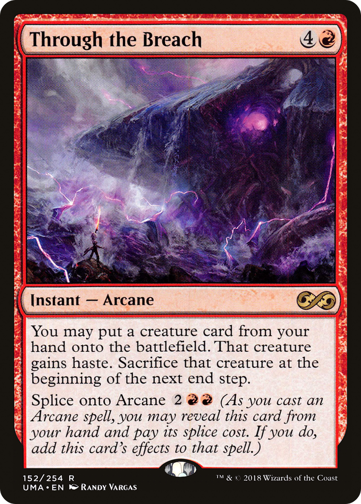 Through the Breach (UMA-152) - Ultimate Masters Foil - Premium MTG Single from Wizards of the Coast - Just $1.20! Shop now at Game Crave Tournament Store