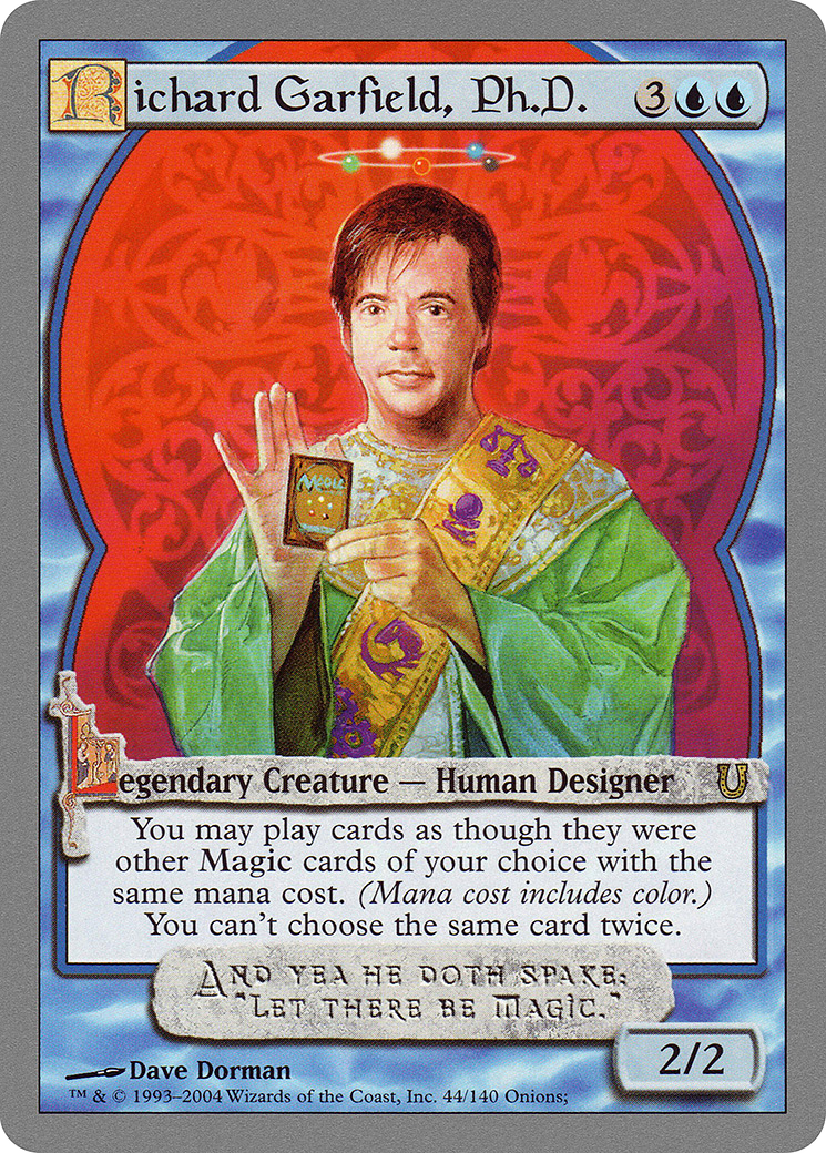 Richard Garfield, Ph.D. (UNH-044) - Unhinged - Premium MTG Single from Wizards of the Coast - Just $3.03! Shop now at Game Crave Tournament Store