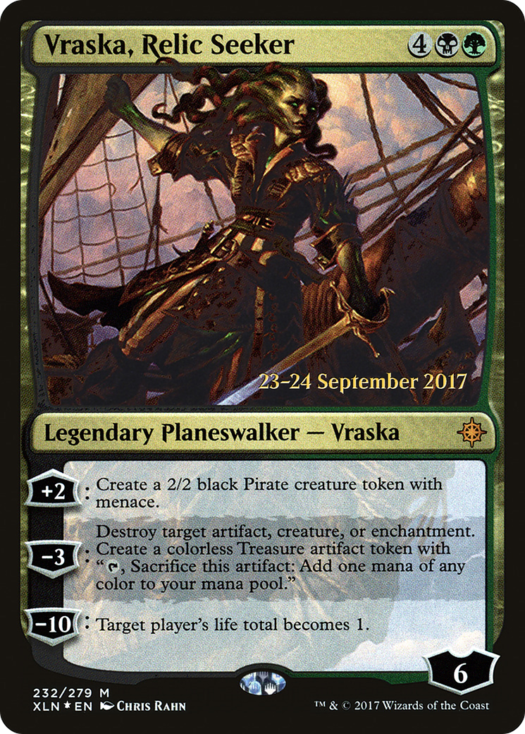 Vraska, Relic Seeker (PXLN-232S) - Ixalan Promos Foil - Premium MTG Single from Wizards of the Coast - Just $10.47! Shop now at Game Crave Tournament Store