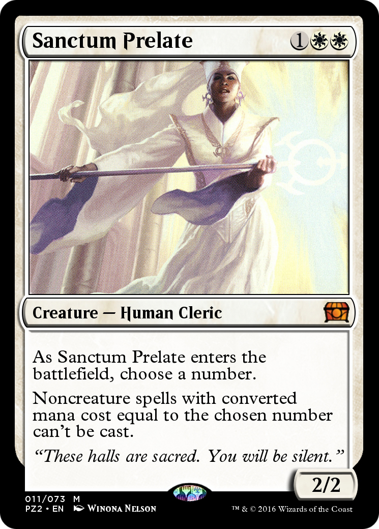 Sanctum Prelate (PZ2-011) - Treasure Chest Foil - Premium MTG Single from Wizards of the Coast - Just $0! Shop now at Game Crave Tournament Store
