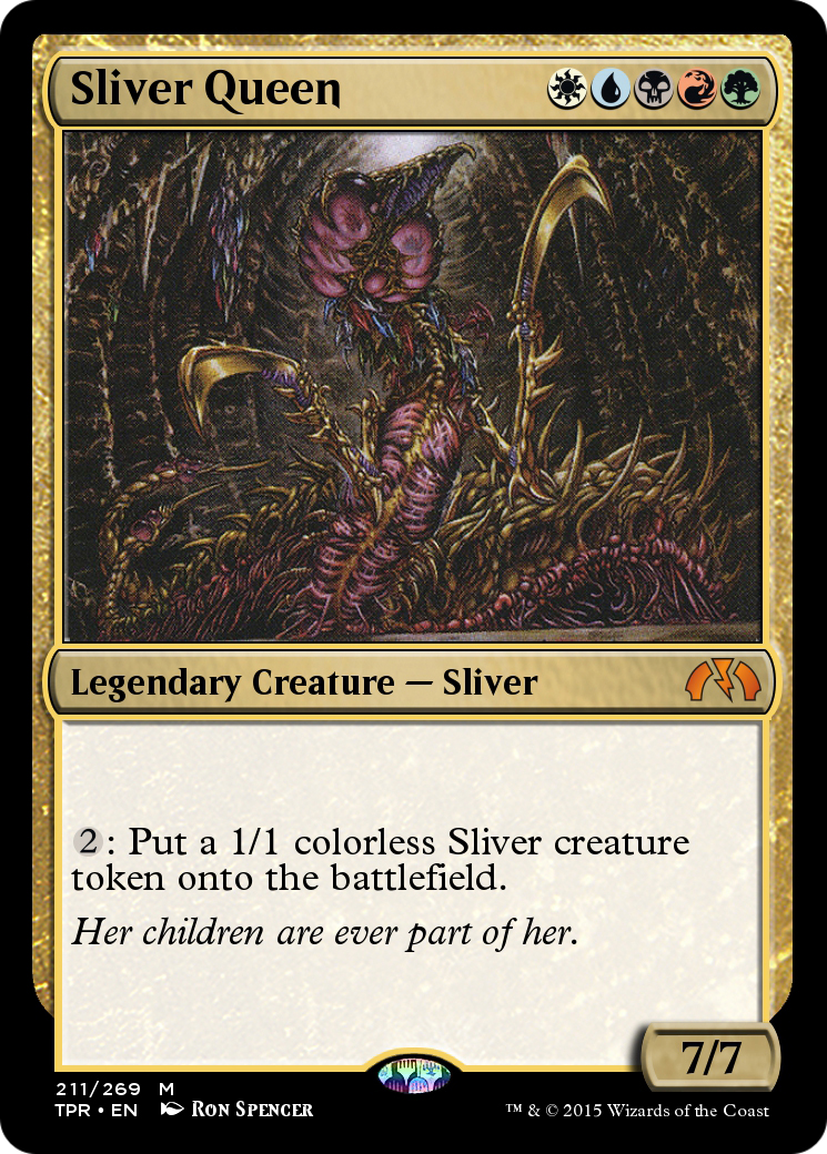 Sliver Queen (TPR-211) - Tempest Remastered - Premium MTG Single from Wizards of the Coast - Just $0! Shop now at Game Crave Tournament Store