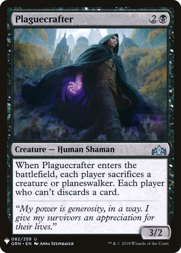 Plaguecrafter (MB1-735) - Mystery Booster - Premium MTG Single from Wizards of the Coast - Just $0.08! Shop now at Game Crave Tournament Store