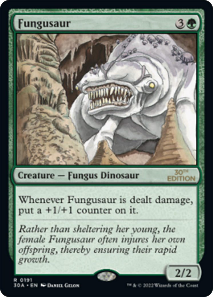 Fungusaur (30A-191) - 30th Anniversary Edition - Premium MTG Single from Wizards of the Coast - Just $2.31! Shop now at Game Crave Tournament Store