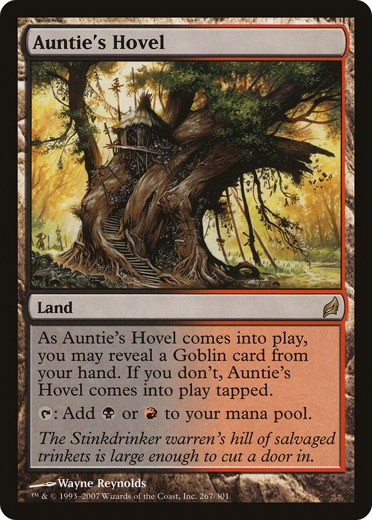 Auntie's Hovel (LRW-267) - Lorwyn - Premium MTG Single from Wizards of the Coast - Just $1.32! Shop now at Game Crave Tournament Store