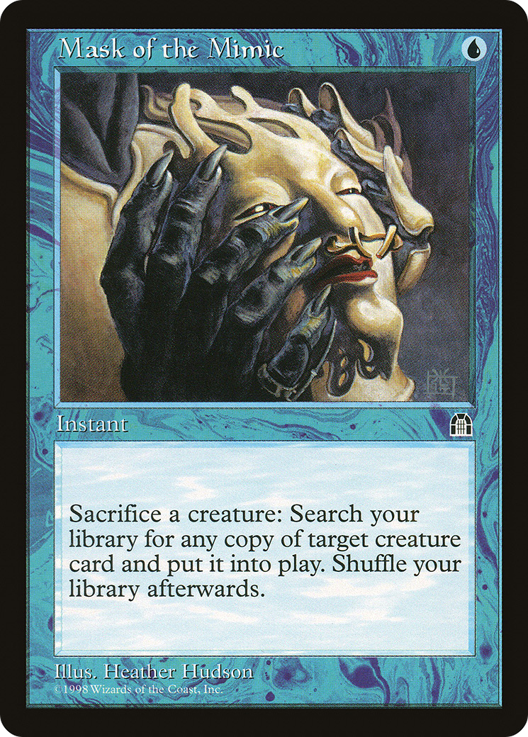 Mask of the Mimic (STH-037) - Stronghold - Premium MTG Single from Wizards of the Coast - Just $0.33! Shop now at Game Crave Tournament Store