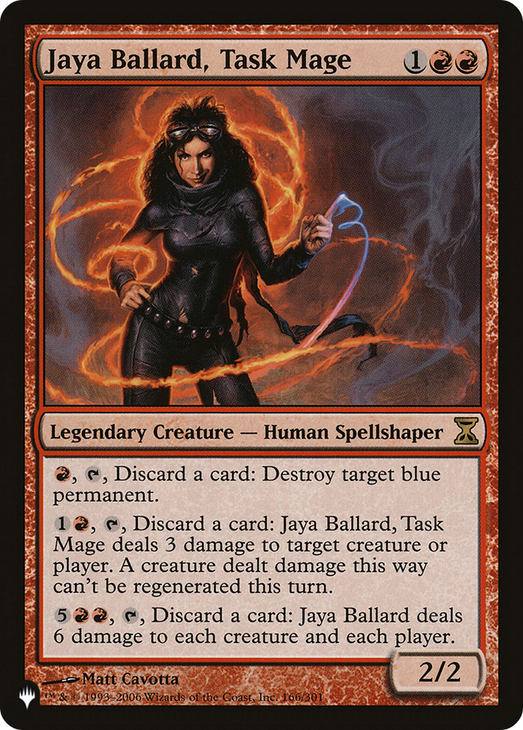 Jaya Ballard, Task Mage (PLIST-857) - The List - Premium MTG Single from Wizards of the Coast - Just $0.25! Shop now at Game Crave Tournament Store