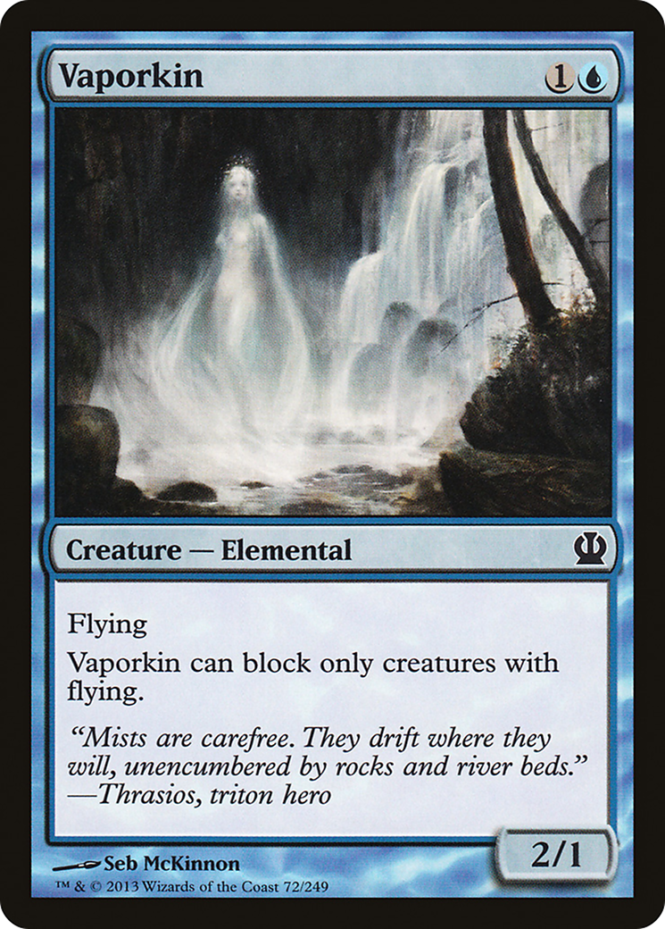 Vaporkin (THS-072) - Theros Foil - Premium MTG Single from Wizards of the Coast - Just $0.26! Shop now at Game Crave Tournament Store