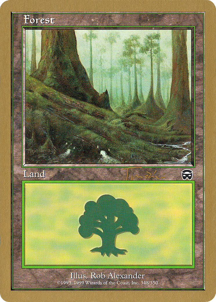 Forest (WC01-JT348) - World Championship Decks 2001 - Premium MTG Single from Wizards of the Coast - Just $0.89! Shop now at Game Crave Tournament Store