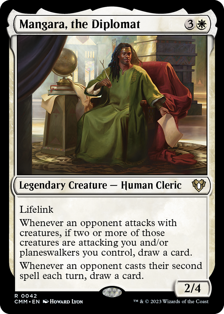 Mangara, the Diplomat (CMM-042) - Commander Masters - Premium MTG Single from Wizards of the Coast - Just $0.17! Shop now at Game Crave Tournament Store