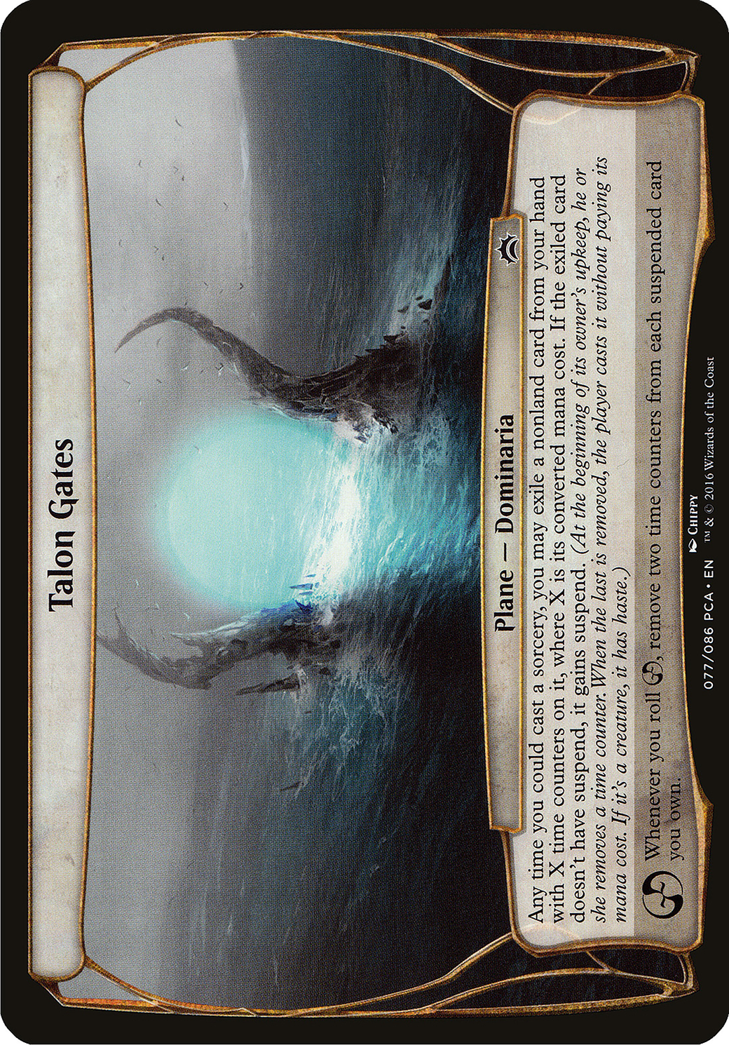 Talon Gates (OPCA-077) - Planechase Anthology Planes - Premium MTG Single from Wizards of the Coast - Just $2.66! Shop now at Game Crave Tournament Store