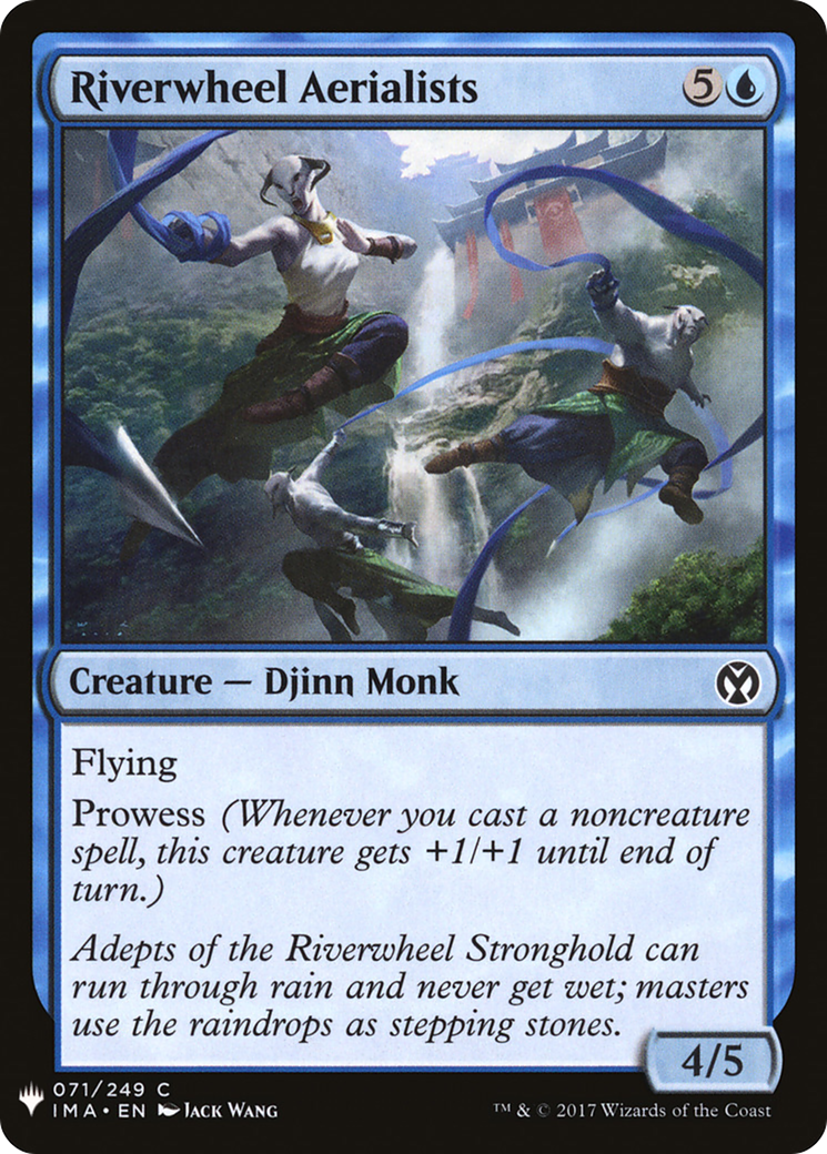 Riverwheel Aerialists (MB1-474) - Mystery Booster - Premium MTG Single from Wizards of the Coast - Just $0.25! Shop now at Game Crave Tournament Store