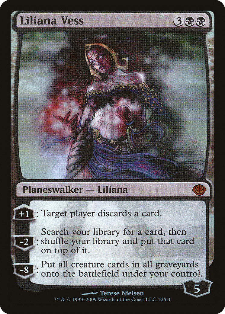 Liliana Vess (DDD-032) - Duel Decks: Garruk vs. Liliana Foil - Premium MTG Single from Wizards of the Coast - Just $7.97! Shop now at Game Crave Tournament Store
