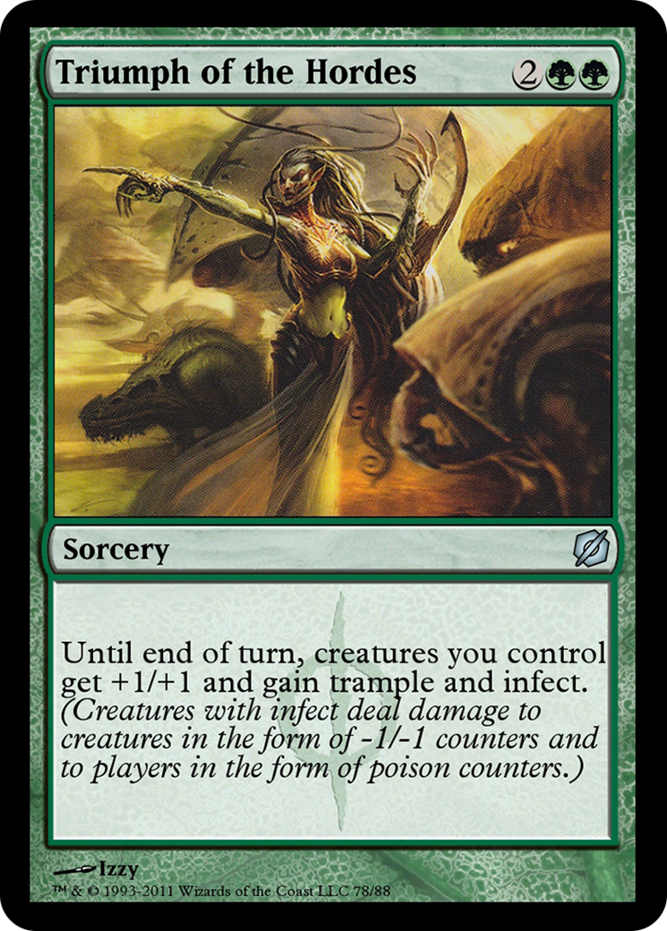 Triumph of the Hordes (TD2-078) - Duel Decks: Mirrodin Pure vs. New Phyrexia - Premium MTG Single from Wizards of the Coast - Just $0! Shop now at Game Crave Tournament Store