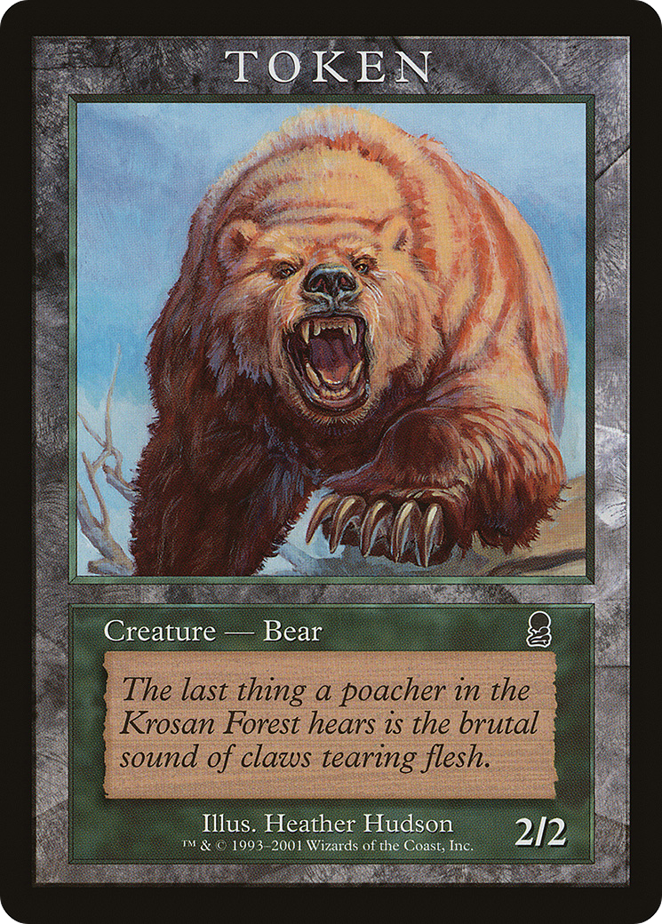 Bear (MPR-007) - Magic Player Rewards 2001 - Premium MTG Single from Wizards of the Coast - Just $3.79! Shop now at Game Crave Tournament Store