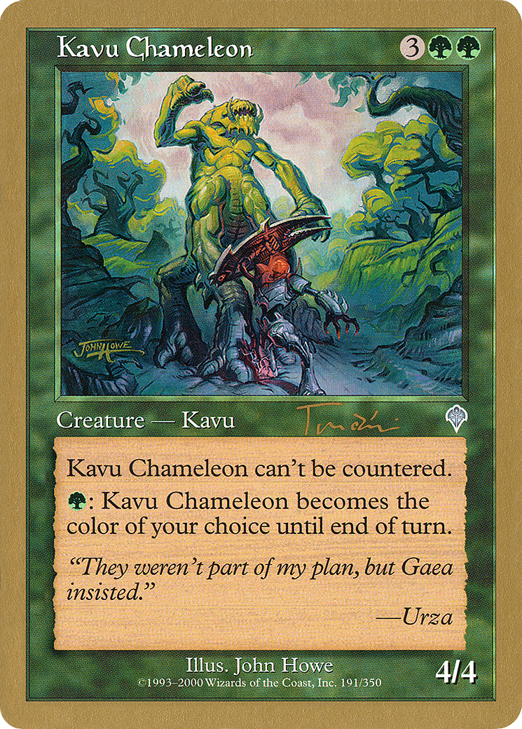 Kavu Chameleon (WC01-JT191) - World Championship Decks 2001 - Premium MTG Single from Wizards of the Coast - Just $0.08! Shop now at Game Crave Tournament Store