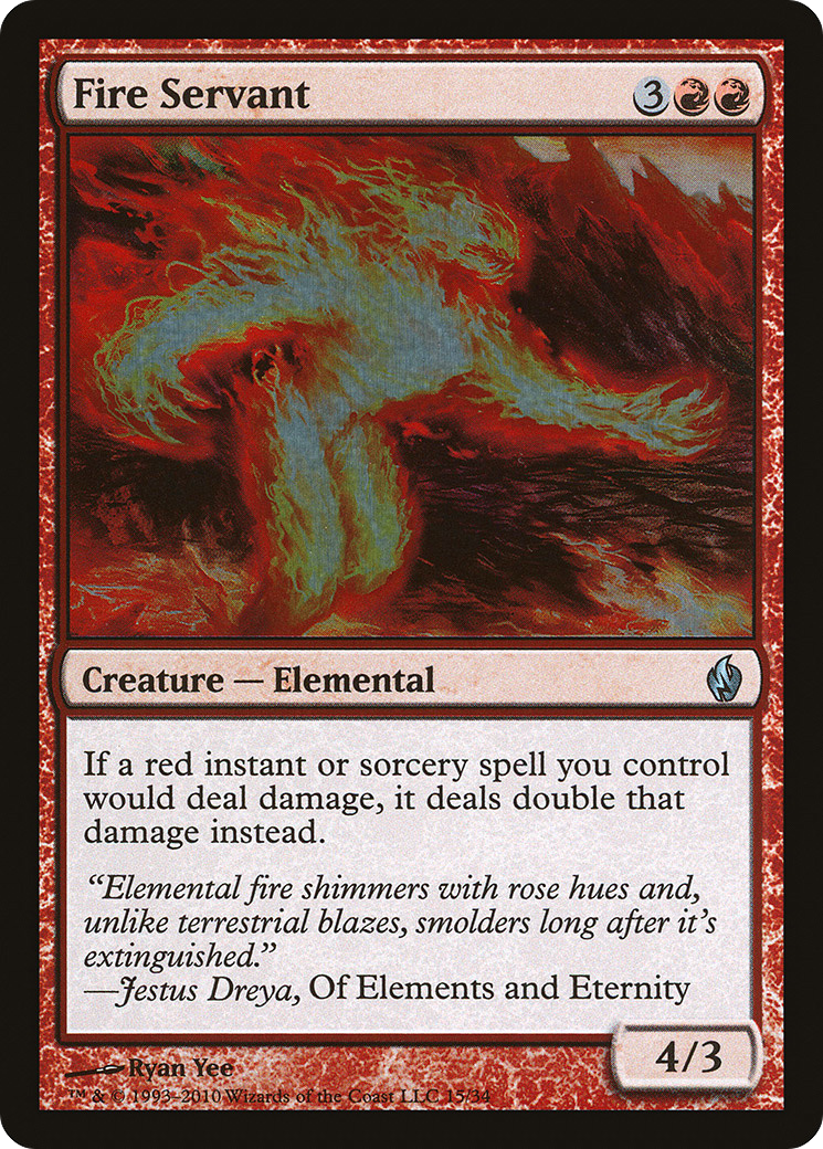 Fire Servant (PD2-015) - Premium Deck Series: Fire and Lightning Foil - Premium MTG Single from Wizards of the Coast - Just $0.24! Shop now at Game Crave Tournament Store