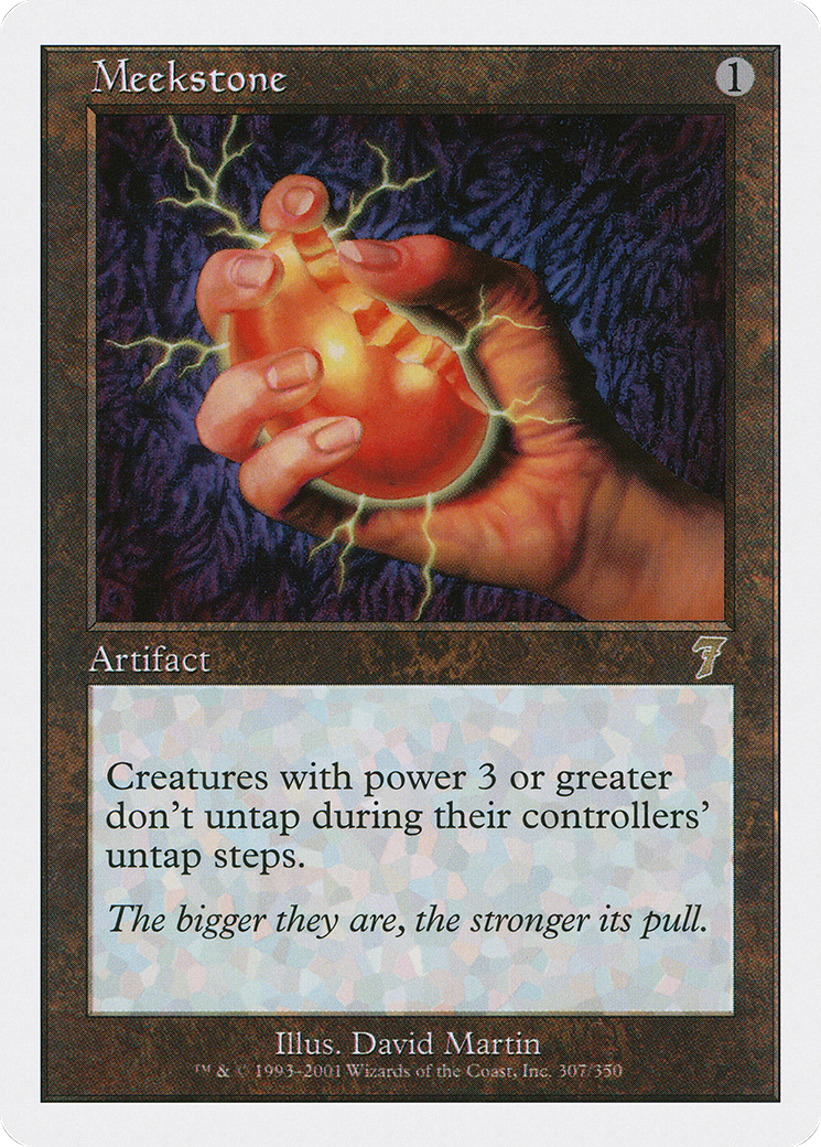 Meekstone (7ED-307) - Seventh Edition - Premium MTG Single from Wizards of the Coast - Just $2.85! Shop now at Game Crave Tournament Store