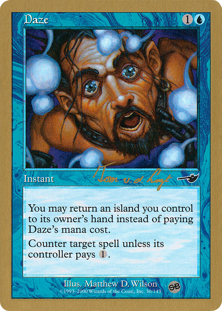 Daze (WC00-TVDL30SB) - World Championship Decks 2000 - Premium MTG Single from Wizards of the Coast - Just $4.58! Shop now at Game Crave Tournament Store