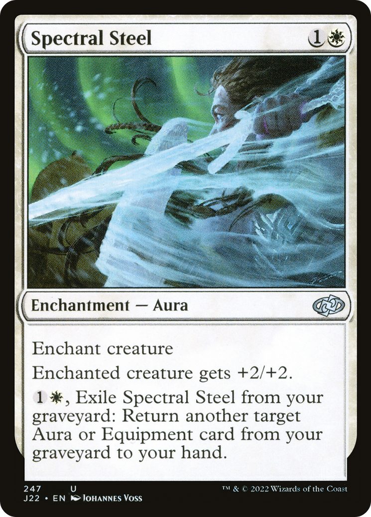 Spectral Steel (J22-247) - Jumpstart 2022 - Premium MTG Single from Wizards of the Coast - Just $0.08! Shop now at Game Crave Tournament Store