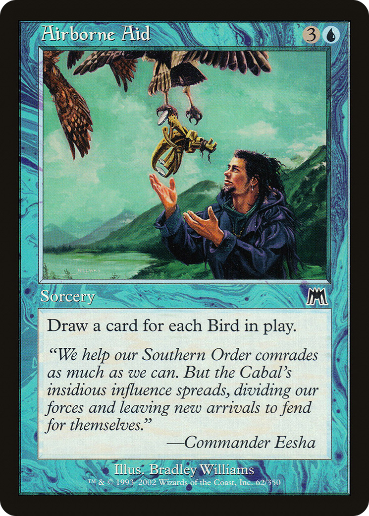 Airborne Aid (ONS-062) - Onslaught Foil - Premium MTG Single from Wizards of the Coast - Just $1.85! Shop now at Game Crave Tournament Store