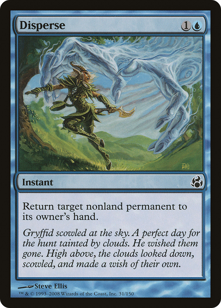 Disperse (MOR-031) - Morningtide Foil - Premium MTG Single from Wizards of the Coast - Just $0.11! Shop now at Game Crave Tournament Store