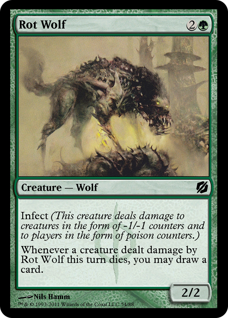 Rot Wolf (TD2-054) - Duel Decks: Mirrodin Pure vs. New Phyrexia - Premium MTG Single from Wizards of the Coast - Just $0! Shop now at Game Crave Tournament Store