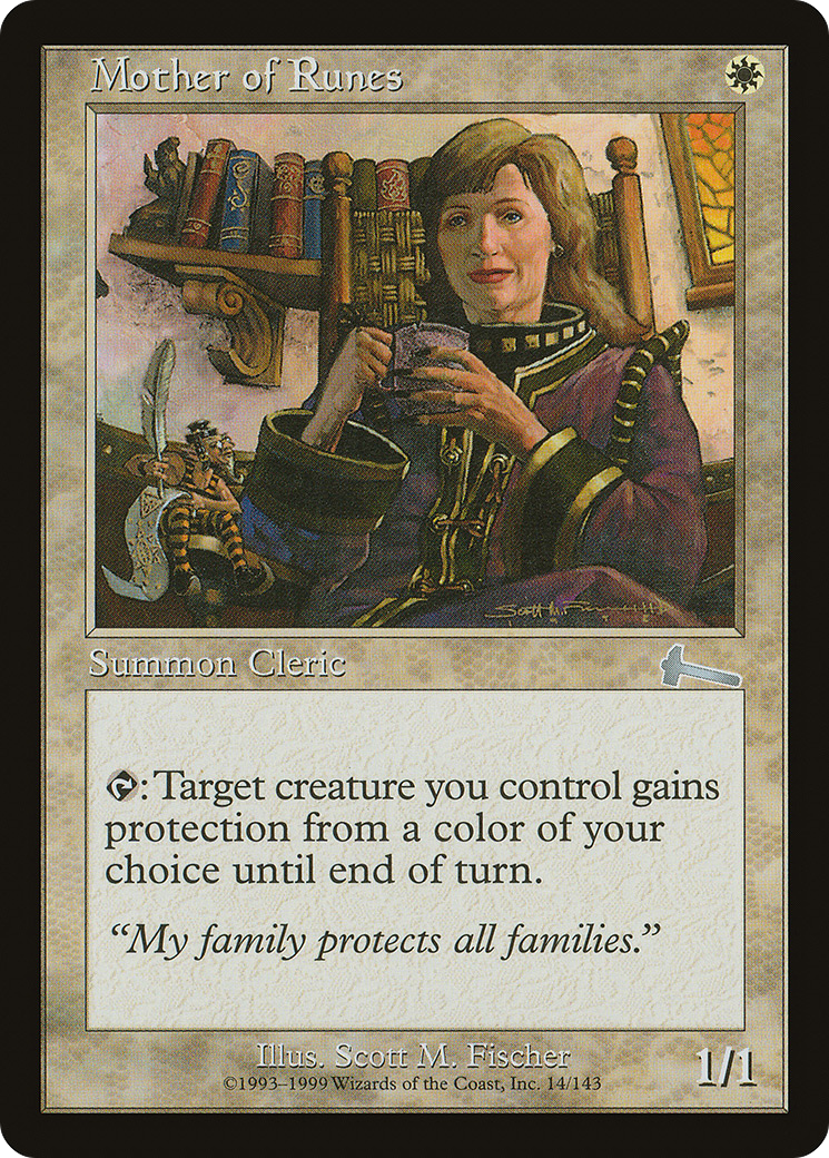 Mother of Runes (ULG-014) - Urza's Legacy Foil - Premium MTG Single from Wizards of the Coast - Just $20.28! Shop now at Game Crave Tournament Store