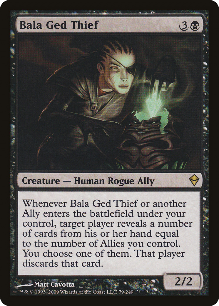 Bala Ged Thief (ZEN-079) - Zendikar Foil - Premium MTG Single from Wizards of the Coast - Just $0.19! Shop now at Game Crave Tournament Store