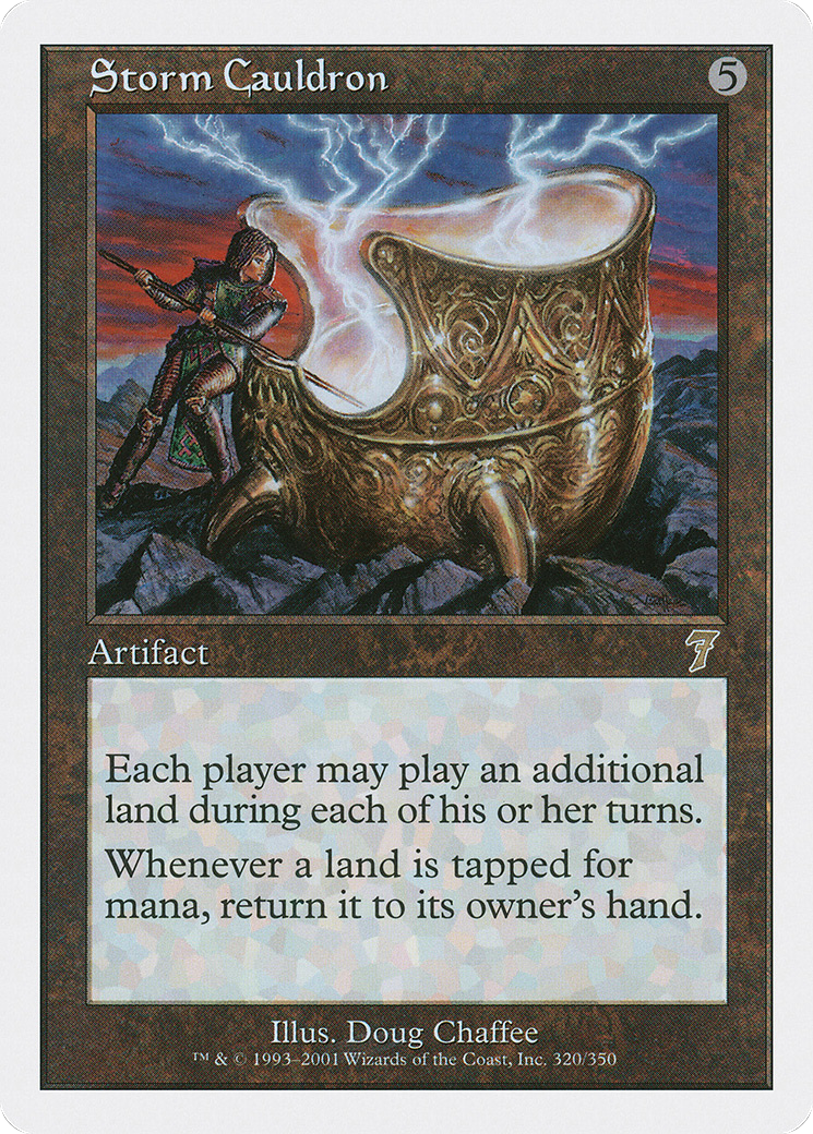 Storm Cauldron (7ED-320) - Seventh Edition - Premium MTG Single from Wizards of the Coast - Just $1.18! Shop now at Game Crave Tournament Store