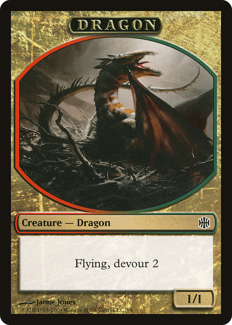 Dragon (TARB-003) - Alara Reborn Tokens - Premium MTG Single from Wizards of the Coast - Just $0.83! Shop now at Game Crave Tournament Store