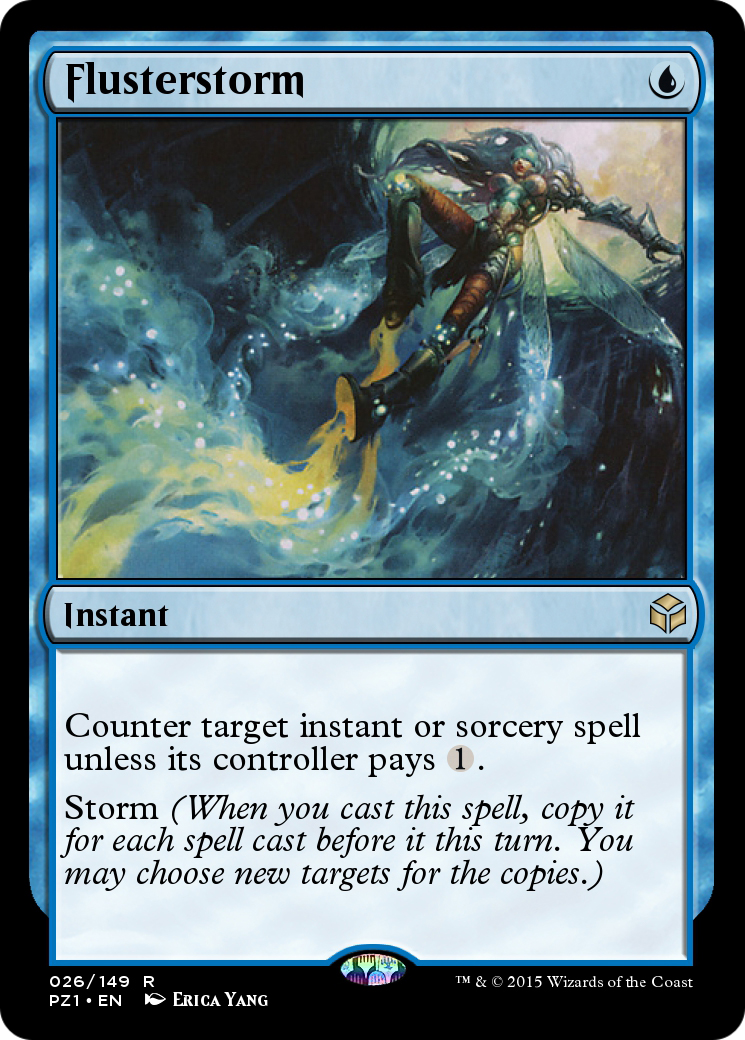 Flusterstorm (PZ1-026) - Legendary Cube Prize Pack Foil - Premium MTG Single from Wizards of the Coast - Just $0! Shop now at Game Crave Tournament Store
