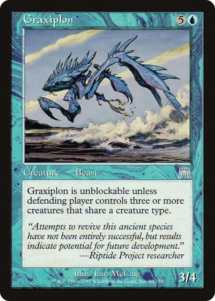 Graxiplon (ONS-086) - Onslaught Foil - Premium MTG Single from Wizards of the Coast - Just $0.12! Shop now at Game Crave Tournament Store