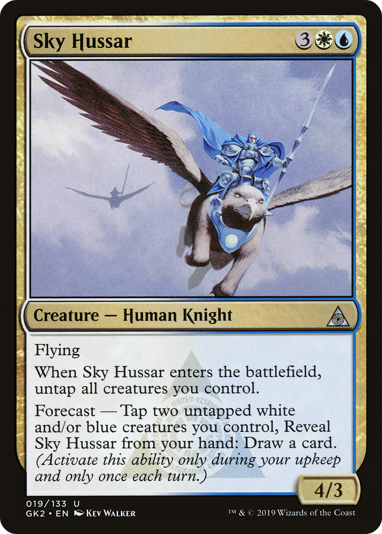 Sky Hussar (GK2-019) - RNA Guild Kit - Premium MTG Single from Wizards of the Coast - Just $0.08! Shop now at Game Crave Tournament Store