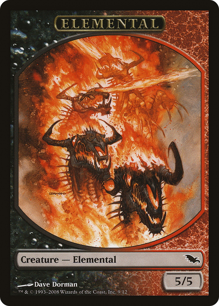Elemental (TSHM-009) - Shadowmoor Tokens - Premium MTG Single from Wizards of the Coast - Just $1.65! Shop now at Game Crave Tournament Store