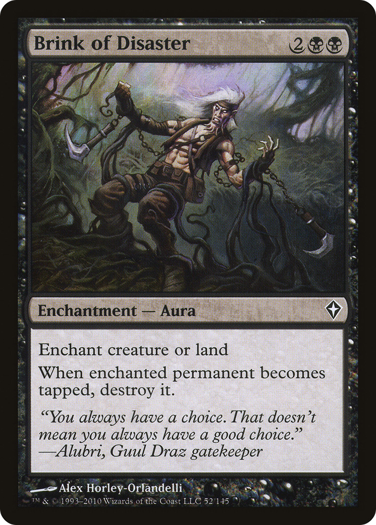 Brink of Disaster (WWK-052) - Worldwake Foil - Premium MTG Single from Wizards of the Coast - Just $0.12! Shop now at Game Crave Tournament Store