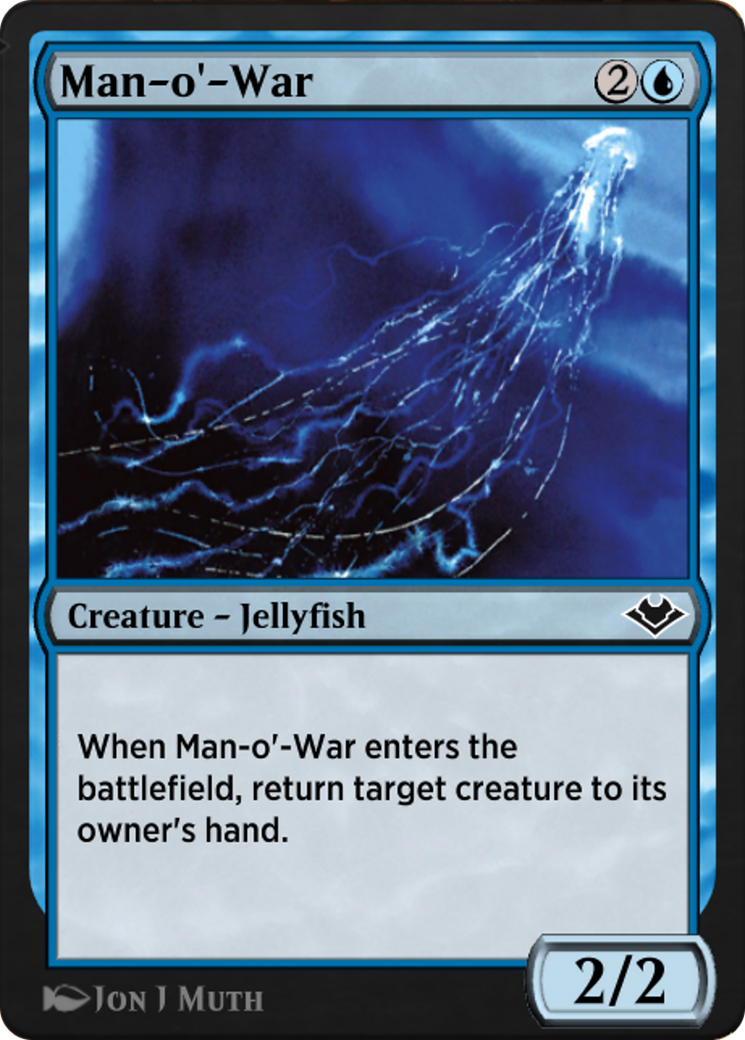 Man-o'-War (J21-212) - Jumpstart: Historic Horizons - Premium MTG Single from Wizards of the Coast - Just $0! Shop now at Game Crave Tournament Store