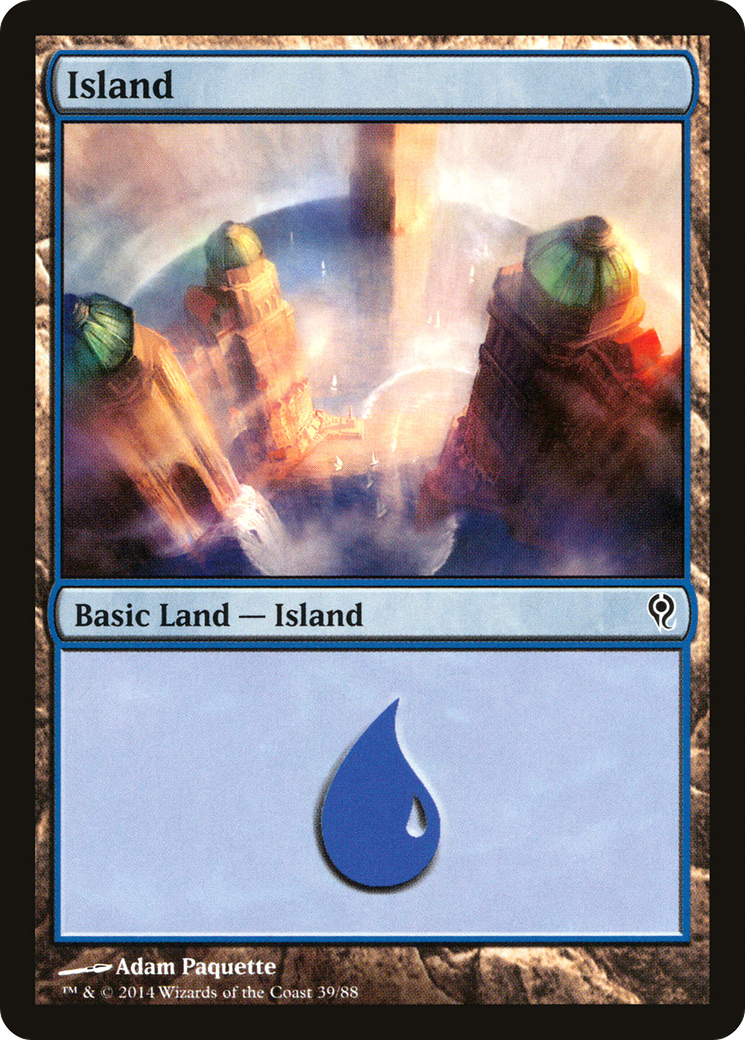 Island (DDM-039) - Duel Decks: Jace vs. Vraska - Premium MTG Single from Wizards of the Coast - Just $0.25! Shop now at Game Crave Tournament Store