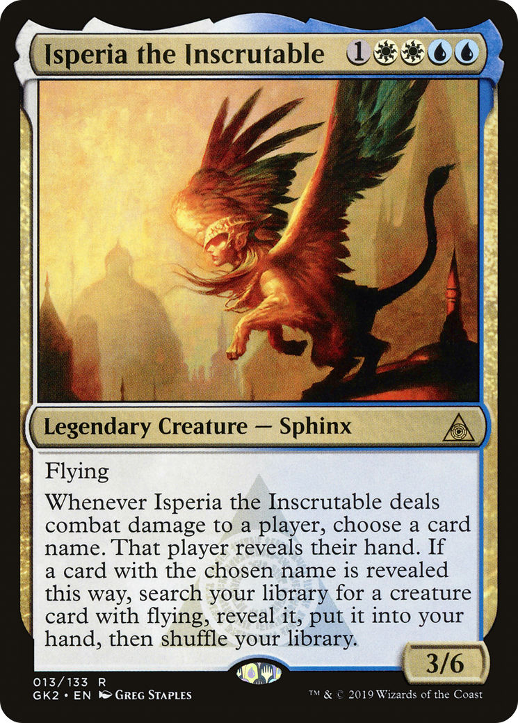 Isperia the Inscrutable (GK2-013) - RNA Guild Kit - Premium MTG Single from Wizards of the Coast - Just $0.08! Shop now at Game Crave Tournament Store