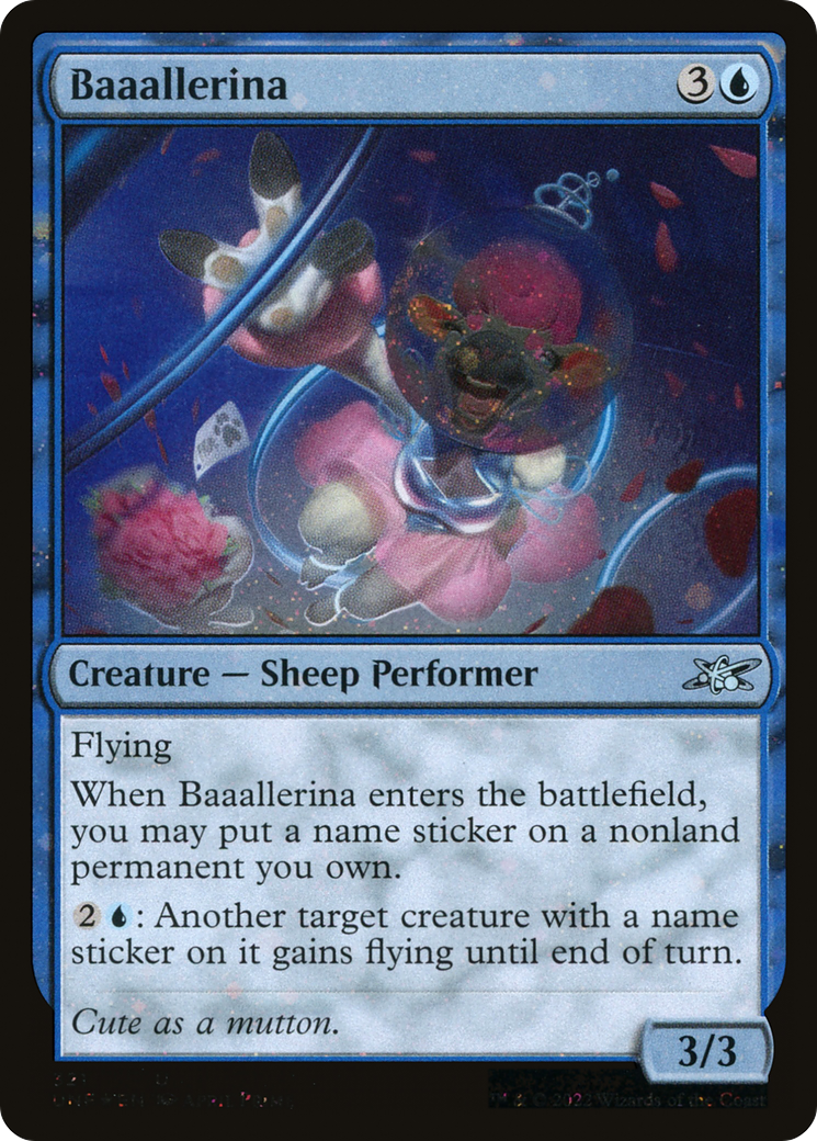 Baaallerina (UNF-321) - Unfinity Foil - Premium MTG Single from Wizards of the Coast - Just $0.08! Shop now at Game Crave Tournament Store