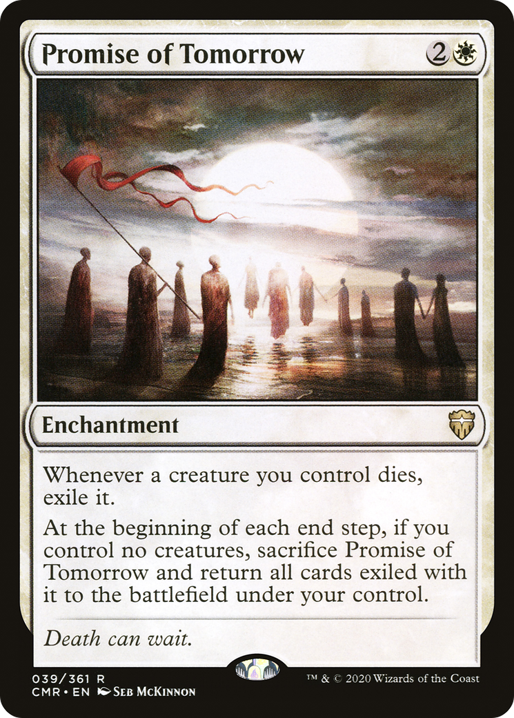 Promise of Tomorrow (CMR-039) - Commander Legends Foil - Premium MTG Single from Wizards of the Coast - Just $0.08! Shop now at Game Crave Tournament Store