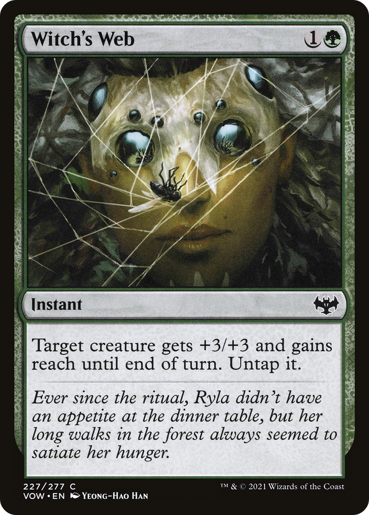 Witch's Web (VOW-227) - Innistrad: Crimson Vow - Premium MTG Single from Wizards of the Coast - Just $0.08! Shop now at Game Crave Tournament Store