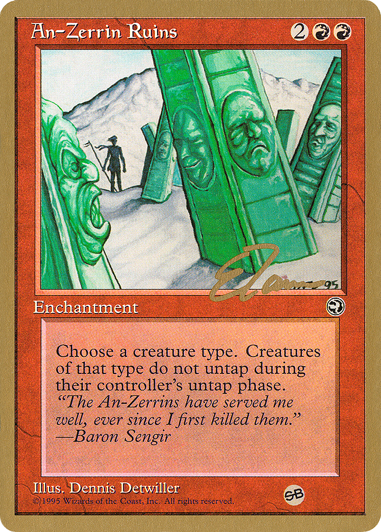 An-Zerrin Ruins (PTC-ET48SB) - Pro Tour Collector Set - Premium MTG Single from Wizards of the Coast - Just $0.38! Shop now at Game Crave Tournament Store