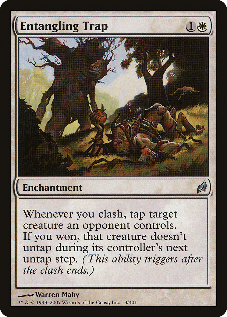 Entangling Trap (LRW-013) - Lorwyn Foil - Premium MTG Single from Wizards of the Coast - Just $0.08! Shop now at Game Crave Tournament Store